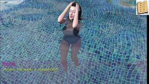 아내이자 의붓엄마 33세가 집에서 친밀한 순간 공유해.