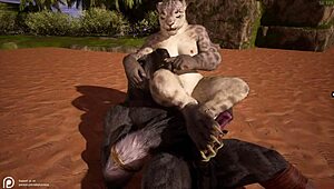 Watch furry hentai assfucking explode in wild life!