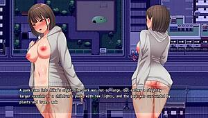 Pige gemmer sig i mænds toilet til nattepromenaden del 2