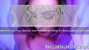 Aidra Fox Delivers Deepthroat, Handjob, And Ball Licking In Cosplay Fantasy At Swallow Salon