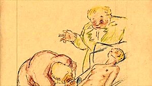 Vintage Erotic Anime Sketches