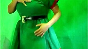 stepdad’s mood lifts with my sexy elf homemade clip