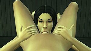 Discovering My Futanari Roommate In The Sims 4 Dorm