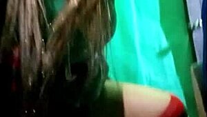 stepdad’s mood lifts with my sexy elf homemade clip