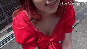 Reiko Ishii in red uniform, a mature woman like a yakman - 2