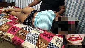 teen hottie cheats on her bf right on our massage table in the hotel. fulltube.xxx