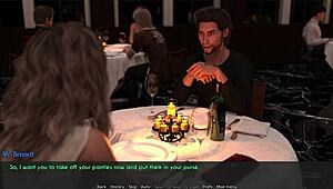 Wife seduces Bennett at dinner