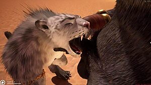 Watch furry hentai assfucking explode in wild life!