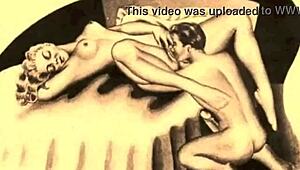 Hey, check these vintage erotic drawings!