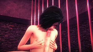 Sexy femboy gets ass cummed by boy several times in yaoi!