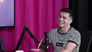 Hey, are you into bi action or just watching sexy swingers in sheer red lingerie?