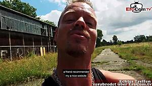 Взех млада готическа жена за открит POV среща. Тя е дива без защита!