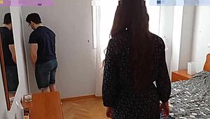 teen girl spanks and punishes boy with deepthroat cum swallow - shanaxnow