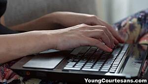 Young Courtesans Receive Special Gifts From Angie Moon