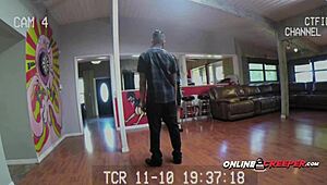 Online creeper binds new victim in bondage blowjob storyline