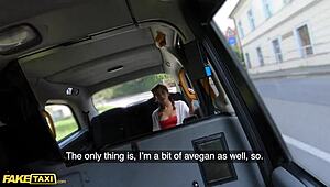 fake taxi peruvian marina gold gets fucked doggystyle outside in the car.