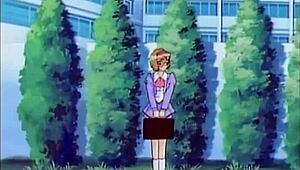 petite anime girl with glasses gets fisted hard