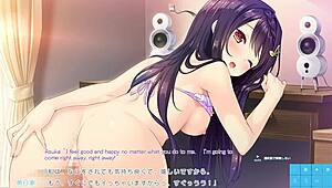 Exploring the garden in Pure Song route 3 scene 2.