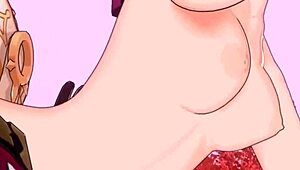 in this anime compilation, big tits and asses dominate