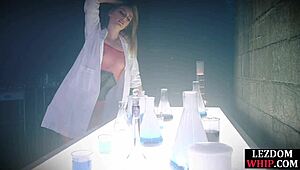 Lezdom queen dominates her new bonded subject with fierce control