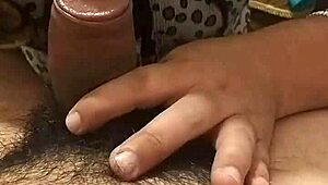 craving cum, this trans beauty gets exactly what she needs