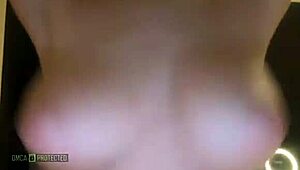 Alessandra learns to shake her boobs slower