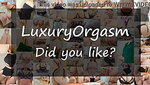 Sexy Maid Masturbates Young Shaved Pussy With Pink Manicure