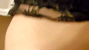 Latina amateur tricks boyfriend into fucking at costume party with natural tits exposed