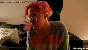 German Girlfriend Takes Big Cock In Doggy Style Anal Sex