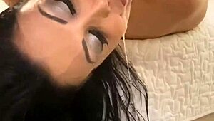 Big tits deepthroat in blowjob compilation with satisfaction music