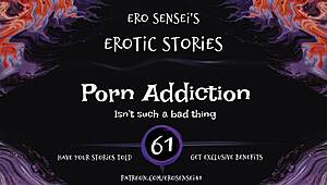 Porn Addict Orgasms To Erotic Audio In POV!