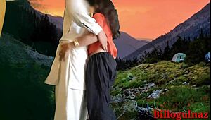 brother banging teen step sister outdoors at ranch