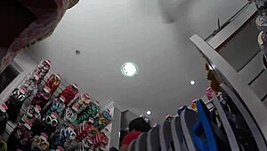 Delicious view of a young girl's skirt caught on hidden cam. Can't believe this upskirt shot!