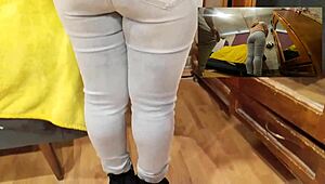 Milf Gets Groped for Money