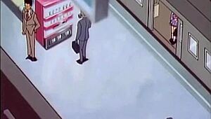 petite anime girl with glasses gets fisted hard