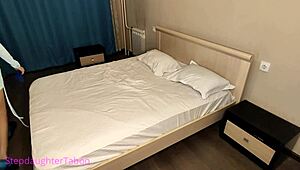 My creepy stepdad gave me an intimate massage to unwind.