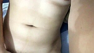 filipina babe shows off tight pussy in solo masturbation