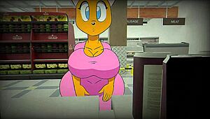 Special sex scenes with cartoon characters
