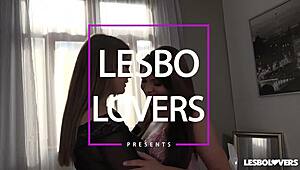 Lesbo Lovers Courtney Blue & Kristina Miller Lick Ass