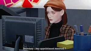 my boss is fucking my wife in the office while i'm working downstairs in sims 4