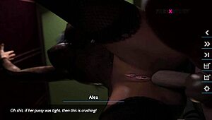 Alex pounds tracys pussy and asshole from behind in dreams of desire