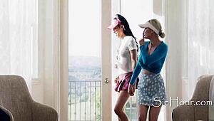 those trannys fucking the trophy wife on the golf course?