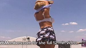 Mindy Strips Totally in Public Alert