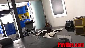 Teen Whore Gets POV Slammed