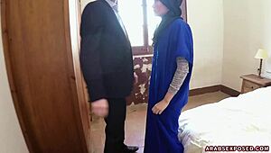 American Tourist Craves Shy Arab Pussy in Public Outdoor Encounter