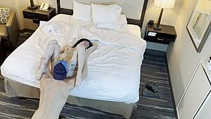 Petite Tattooed Teen Sucks and Fucks in Wild 69 Position!