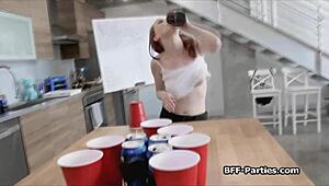 new sorority girls record a wild foursome sex tape for promo.