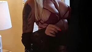 Marika Milani welcomes with lingerie and deep throat