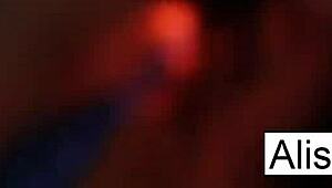 Sexy Alison Tyler Masturbates at the Night Club.