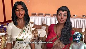 In grandma's house, this arab girl wants my big dick so bad, I can't resist